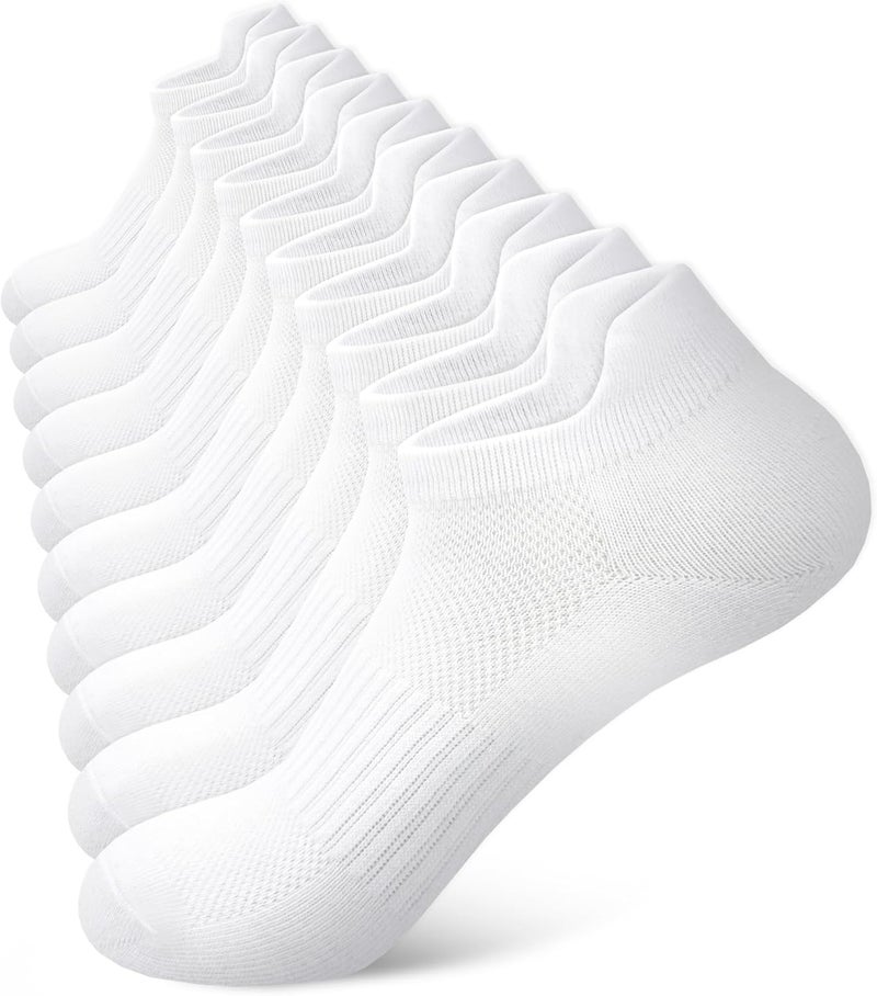 SIXDAYSOX Ankle Socks Womens Thin Breathable No Show Low Cut Cotton Socks 5 Pairs - Image 1